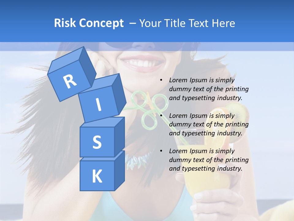 Citrus Holiday Juice PowerPoint Template