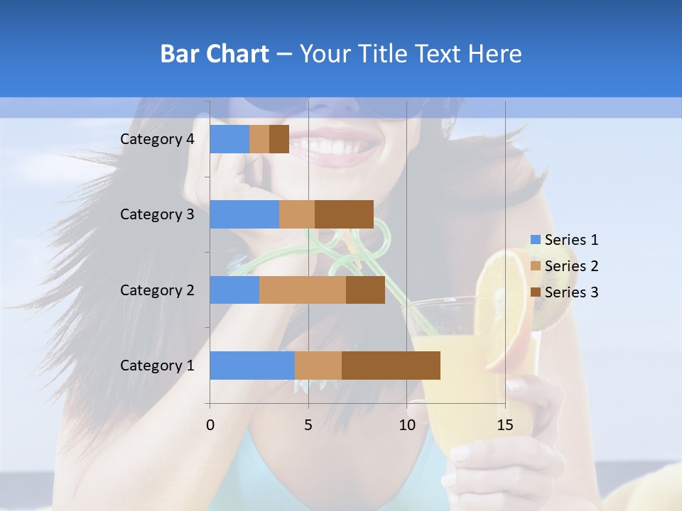 Citrus Holiday Juice PowerPoint Template