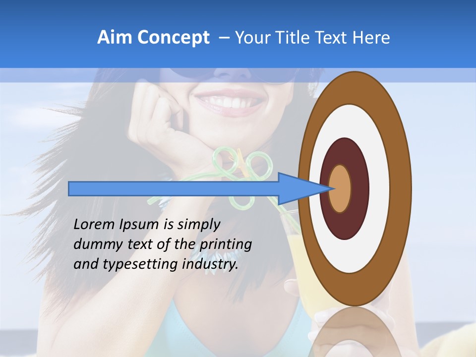 Citrus Holiday Juice PowerPoint Template