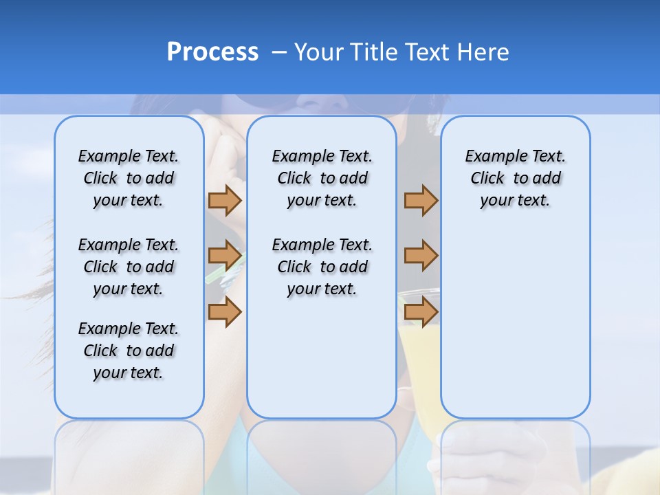 Citrus Holiday Juice PowerPoint Template