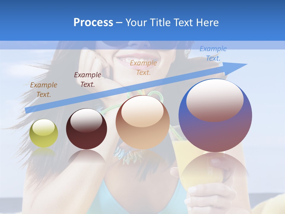 Citrus Holiday Juice PowerPoint Template