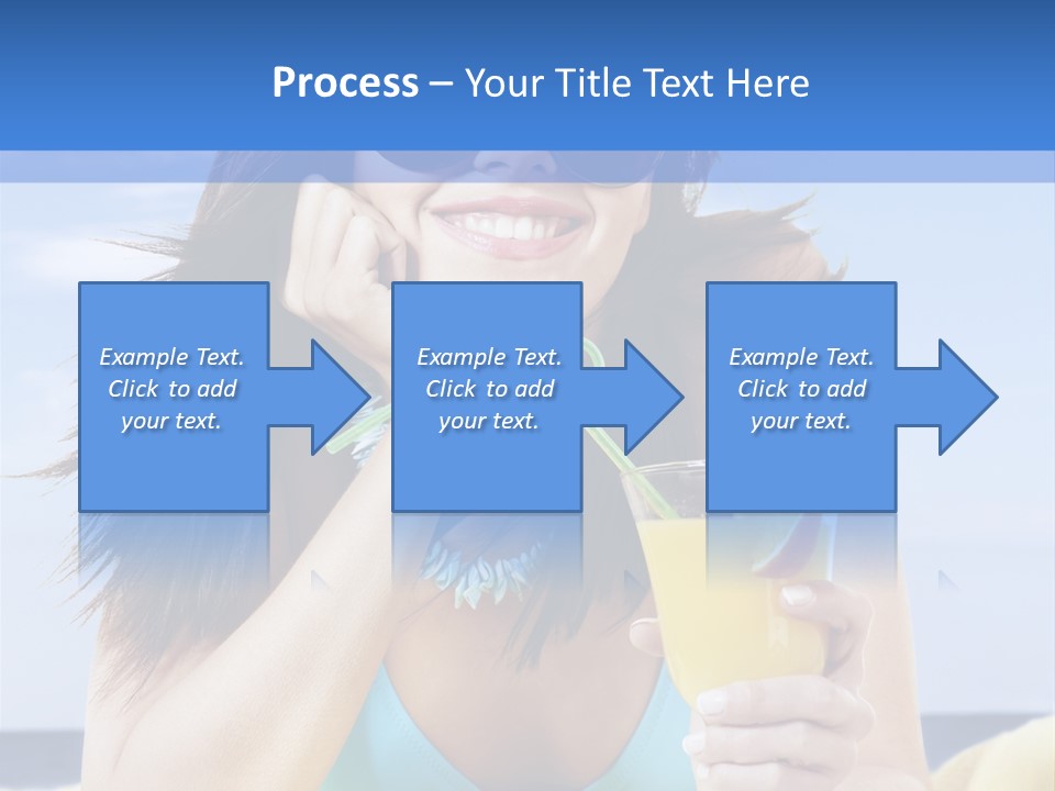 Citrus Holiday Juice PowerPoint Template