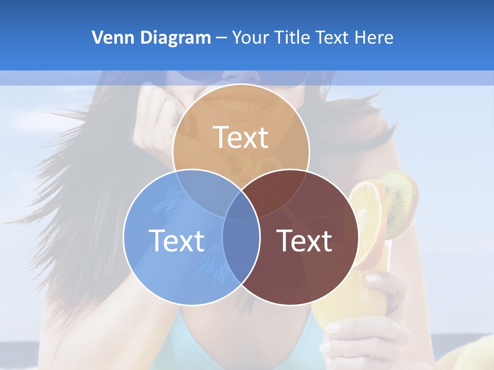 Citrus Holiday Juice PowerPoint Template