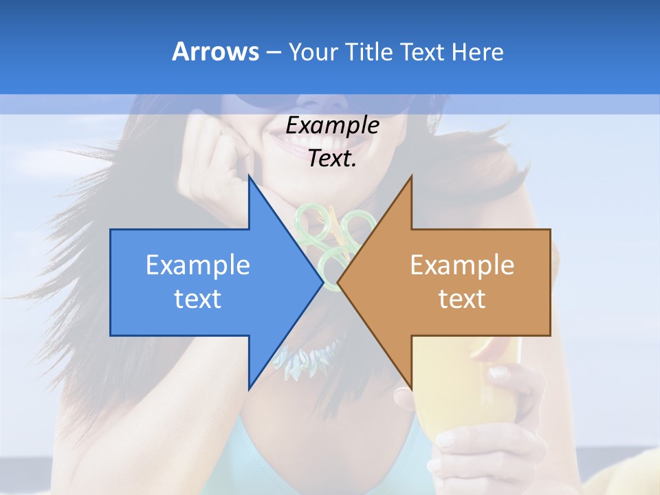 Citrus Holiday Juice PowerPoint Template