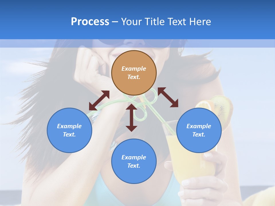 Citrus Holiday Juice PowerPoint Template