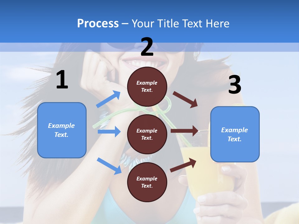 Citrus Holiday Juice PowerPoint Template