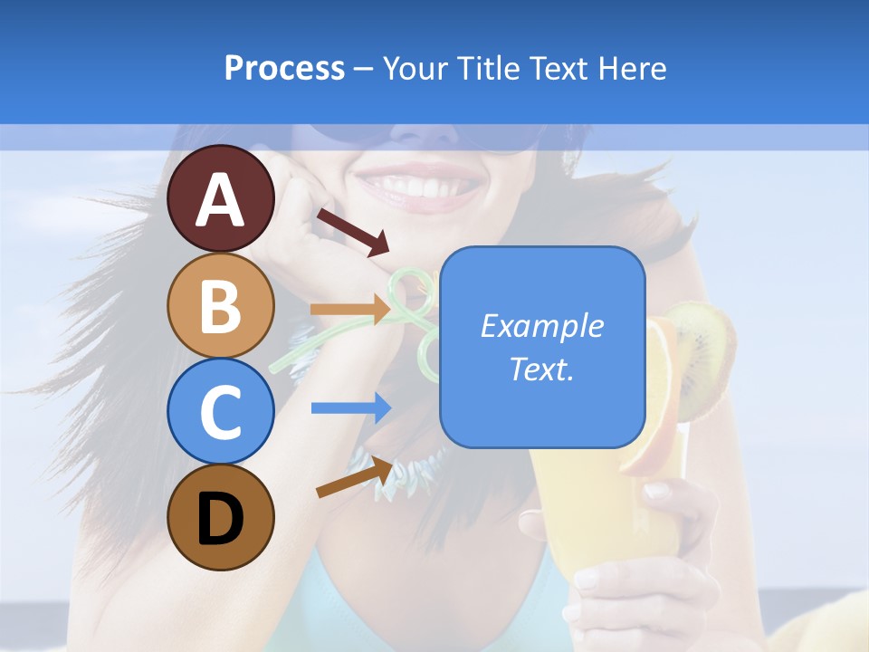 Citrus Holiday Juice PowerPoint Template