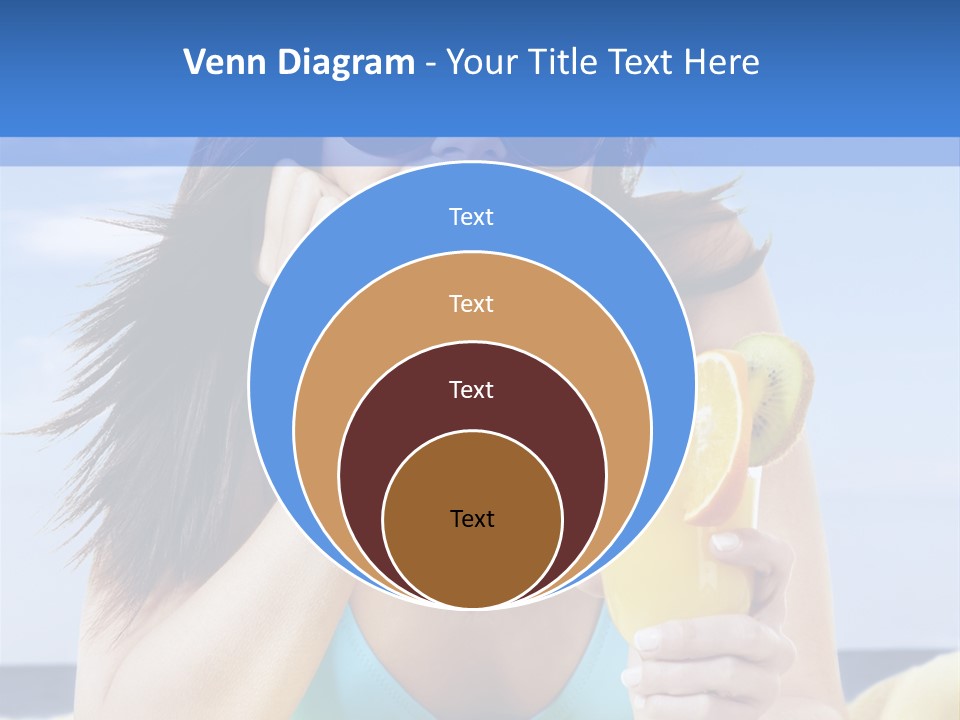 Citrus Holiday Juice PowerPoint Template