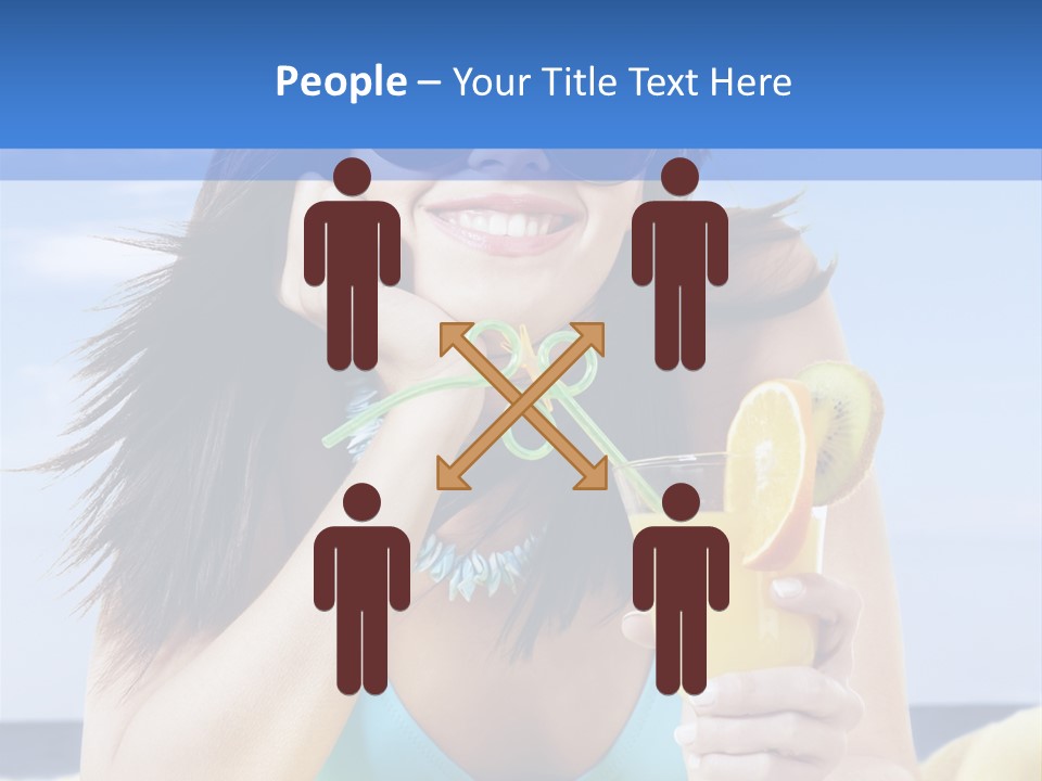 Citrus Holiday Juice PowerPoint Template