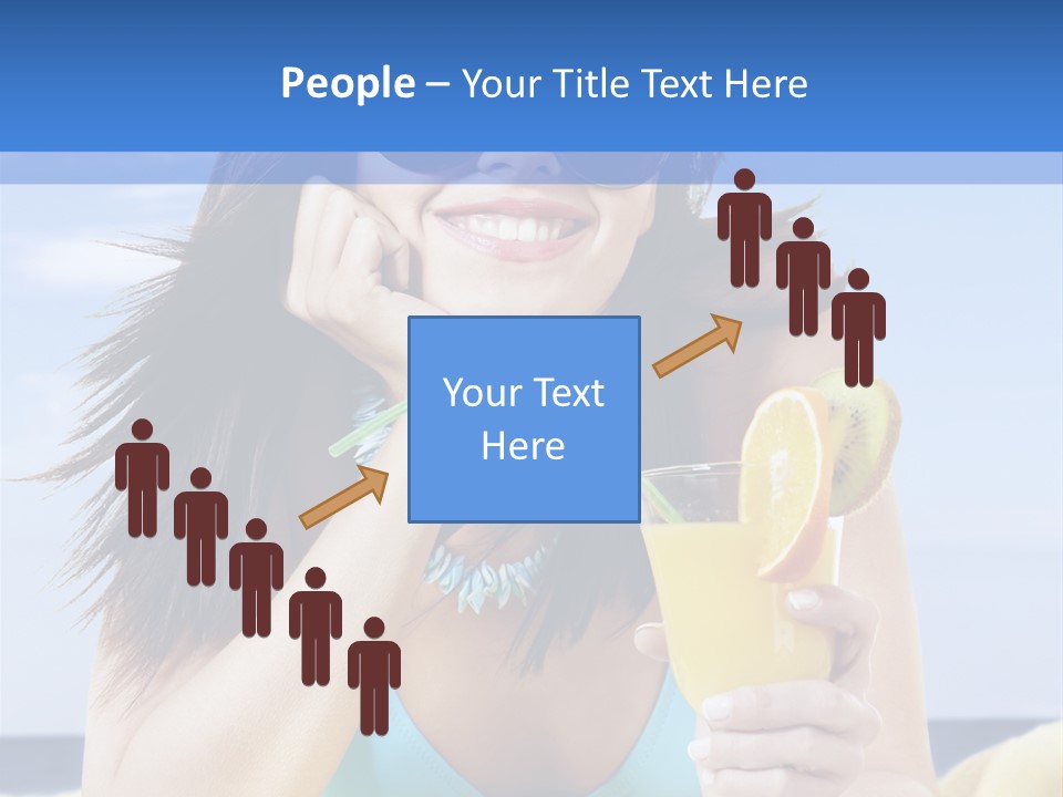 Citrus Holiday Juice PowerPoint Template