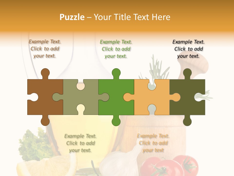 Vessel Food Green PowerPoint Template