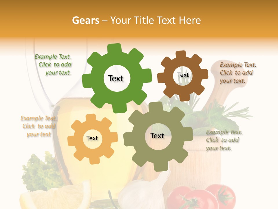 Vessel Food Green PowerPoint Template