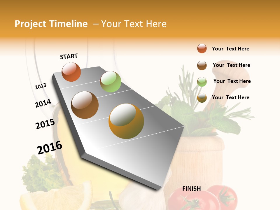 Vessel Food Green PowerPoint Template
