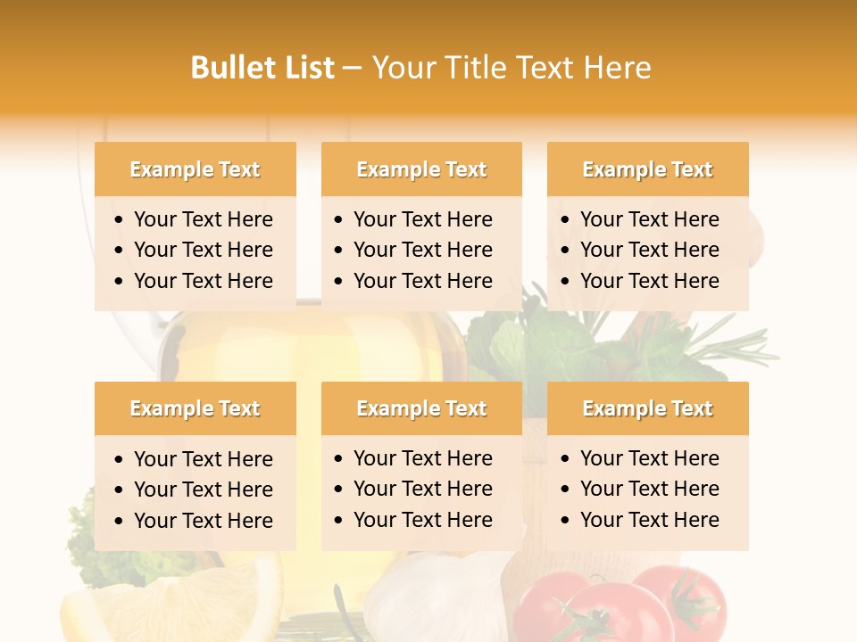 Vessel Food Green PowerPoint Template