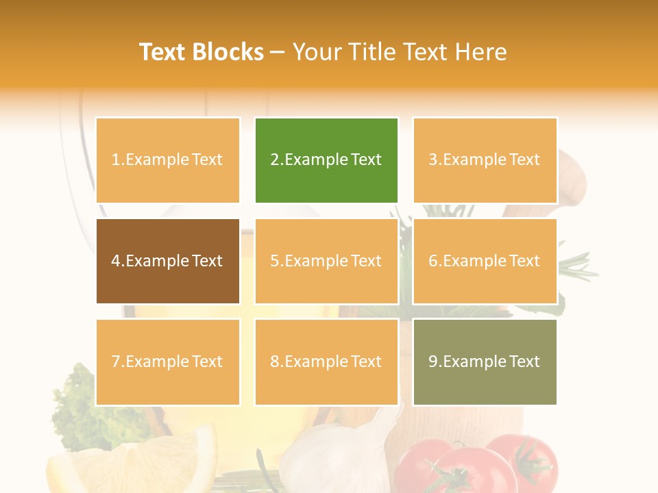 Vessel Food Green PowerPoint Template