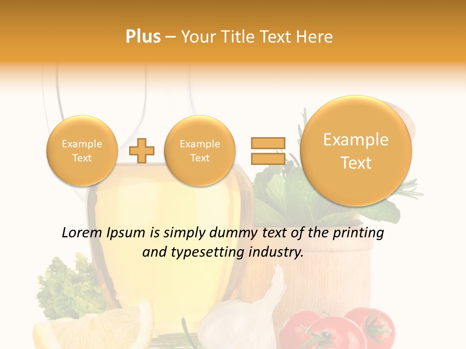 Vessel Food Green PowerPoint Template