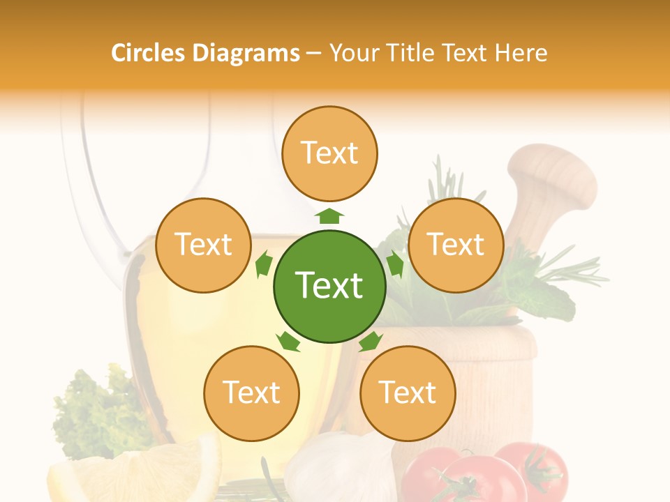 Vessel Food Green PowerPoint Template