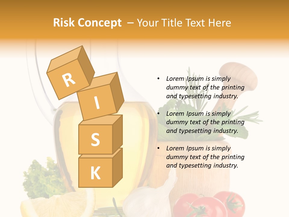 Vessel Food Green PowerPoint Template