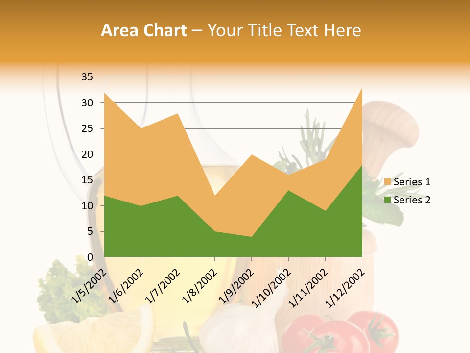 Vessel Food Green PowerPoint Template