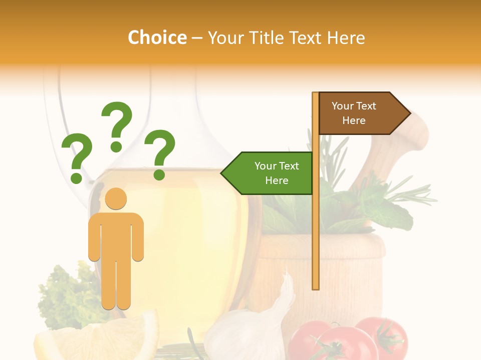 Vessel Food Green PowerPoint Template