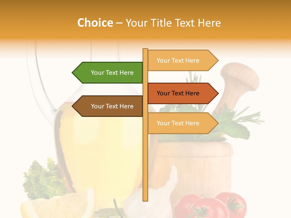 Vessel Food Green PowerPoint Template