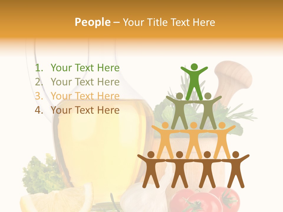 Vessel Food Green PowerPoint Template