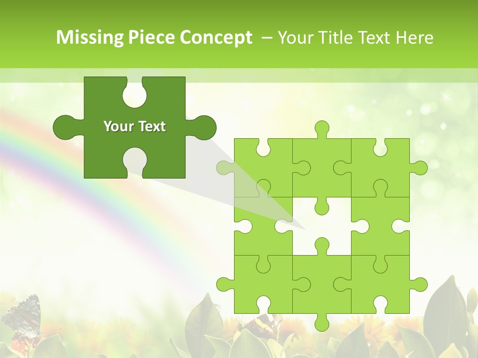 Spring Pretty Tropic PowerPoint Template