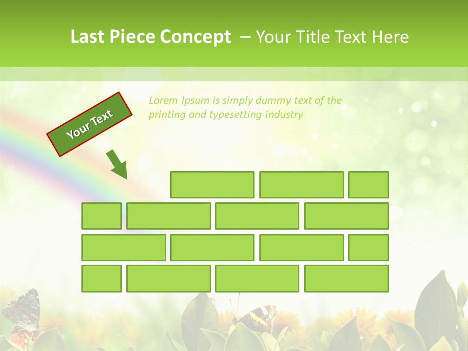 Spring Pretty Tropic PowerPoint Template