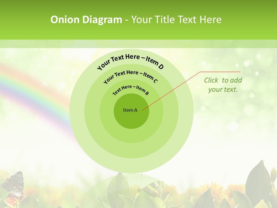 Spring Pretty Tropic PowerPoint Template