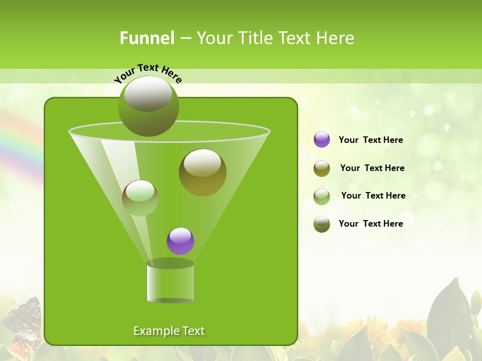 Spring Pretty Tropic PowerPoint Template