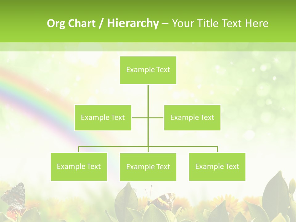 Spring Pretty Tropic PowerPoint Template