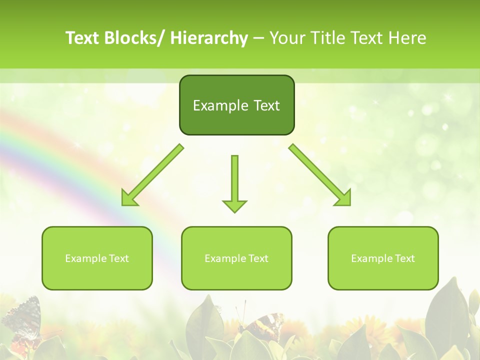 Spring Pretty Tropic PowerPoint Template