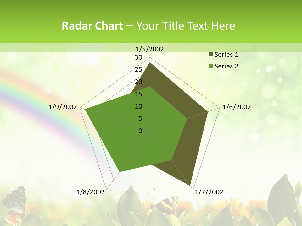 Spring Pretty Tropic PowerPoint Template