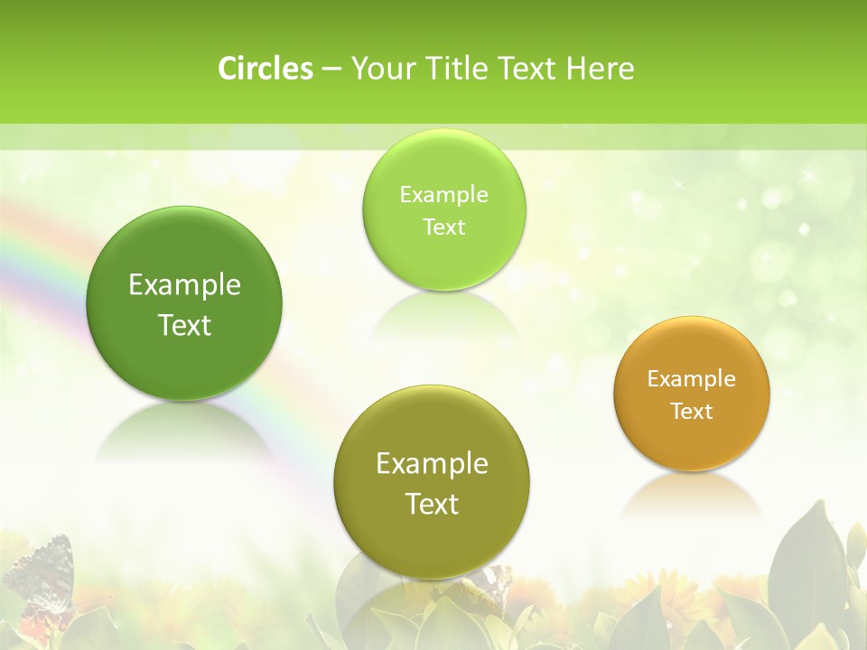 Spring Pretty Tropic PowerPoint Template