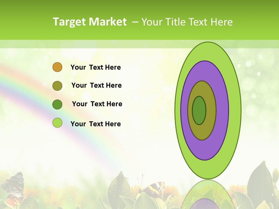 Spring Pretty Tropic PowerPoint Template