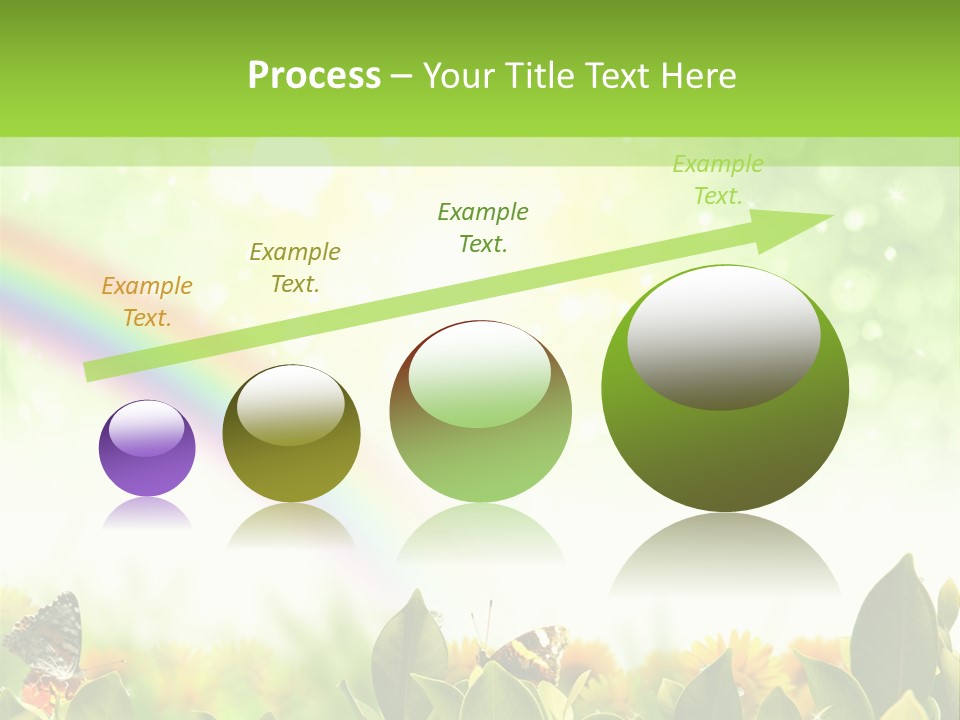 Spring Pretty Tropic PowerPoint Template