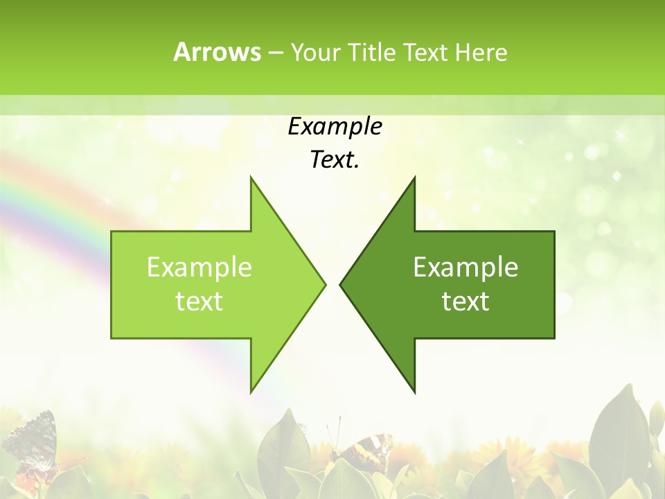 Spring Pretty Tropic PowerPoint Template