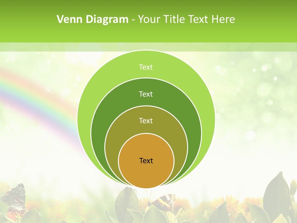 Spring Pretty Tropic PowerPoint Template