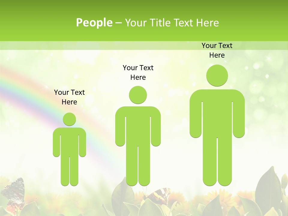 Spring Pretty Tropic PowerPoint Template