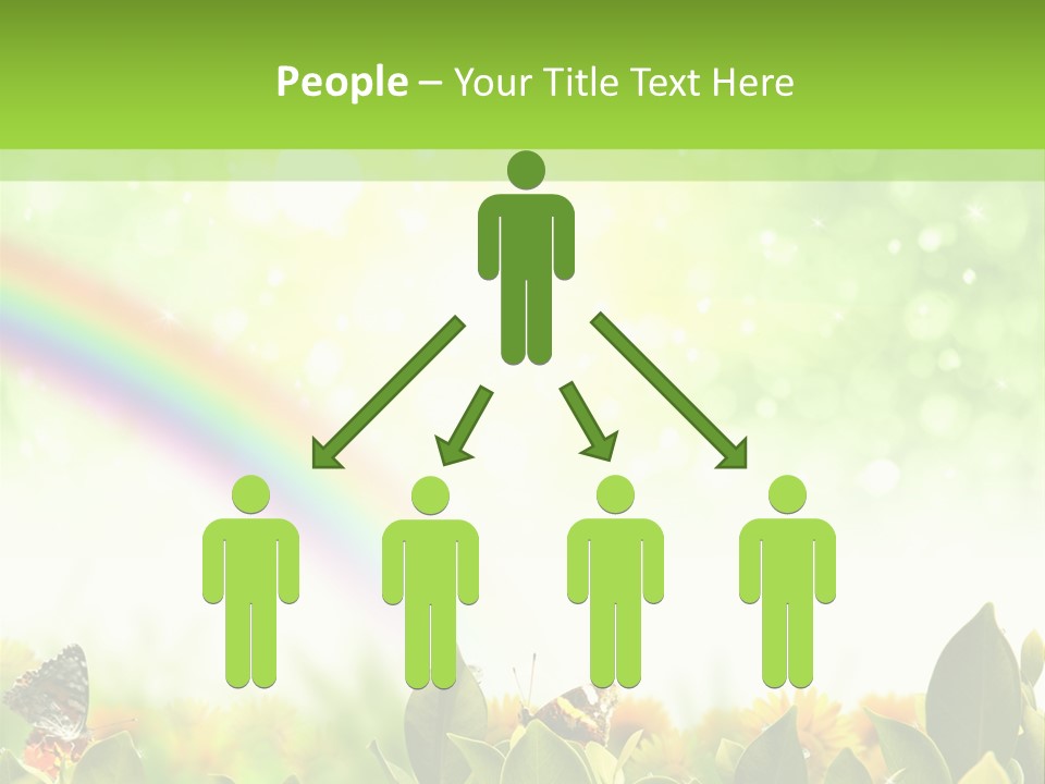 Spring Pretty Tropic PowerPoint Template