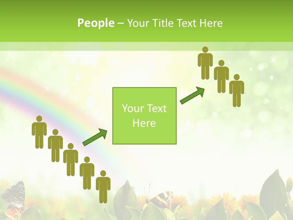 Spring Pretty Tropic PowerPoint Template