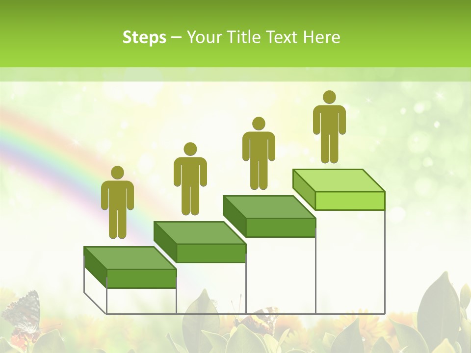 Spring Pretty Tropic PowerPoint Template