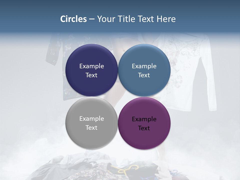 Lovely Smile Brunette PowerPoint Template