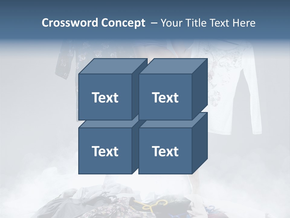 Lovely Smile Brunette PowerPoint Template