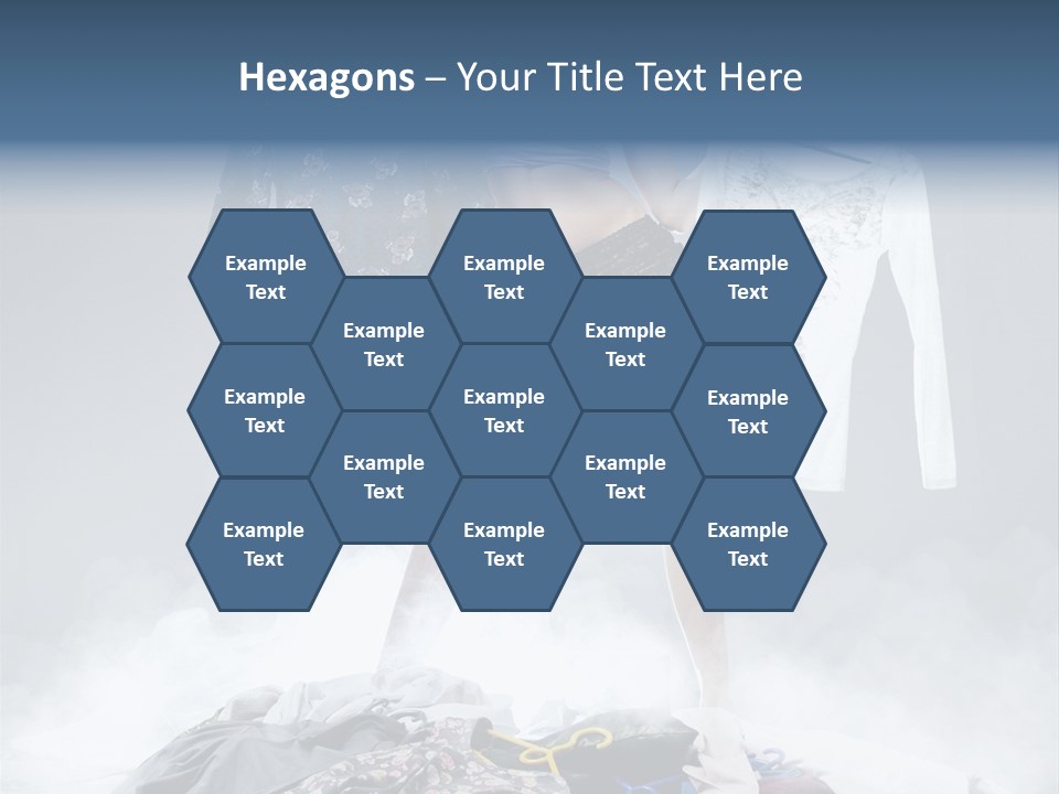 Lovely Smile Brunette PowerPoint Template