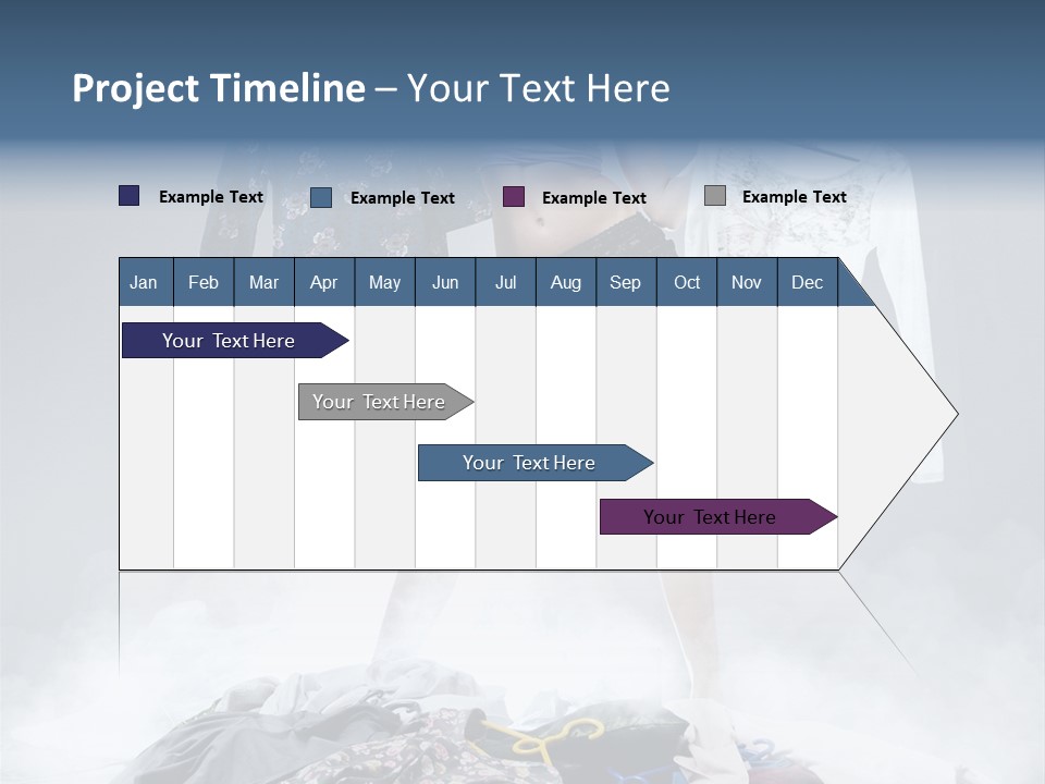 Lovely Smile Brunette PowerPoint Template