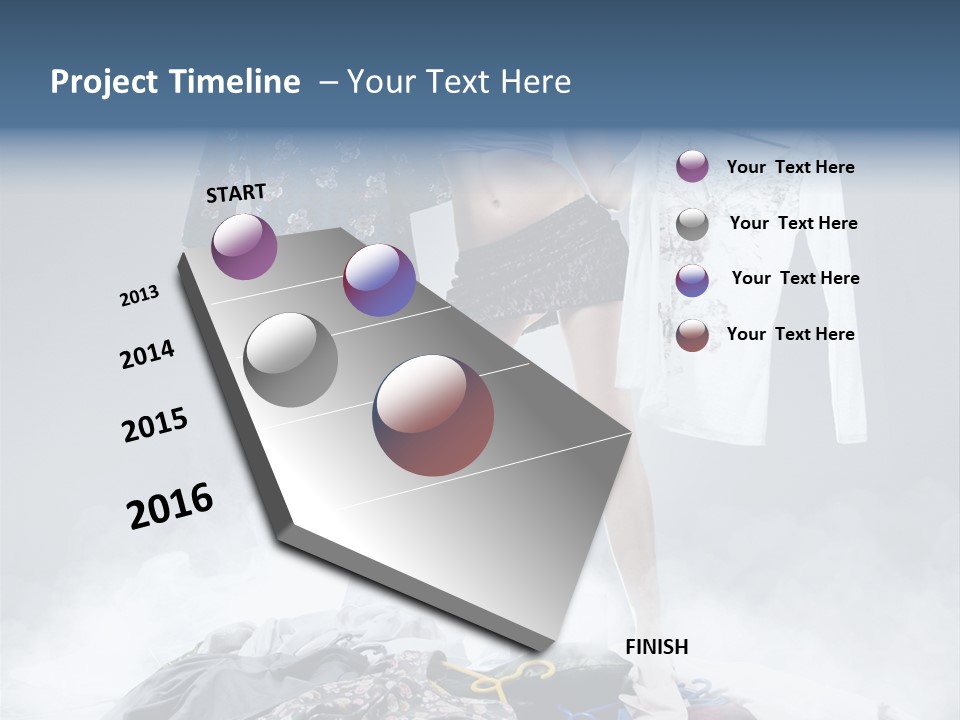 Lovely Smile Brunette PowerPoint Template