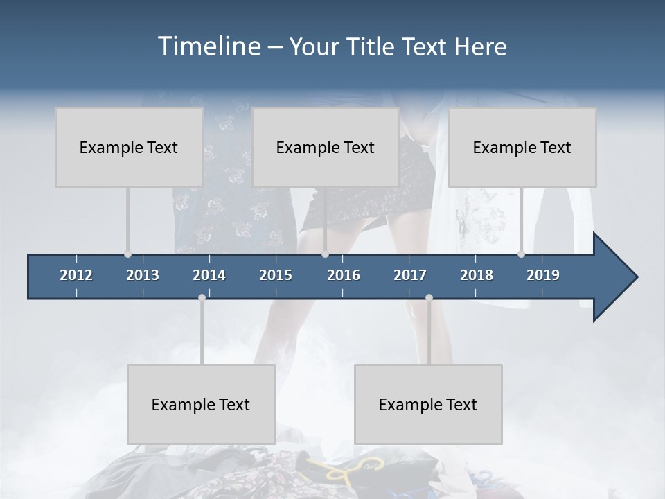 Lovely Smile Brunette PowerPoint Template