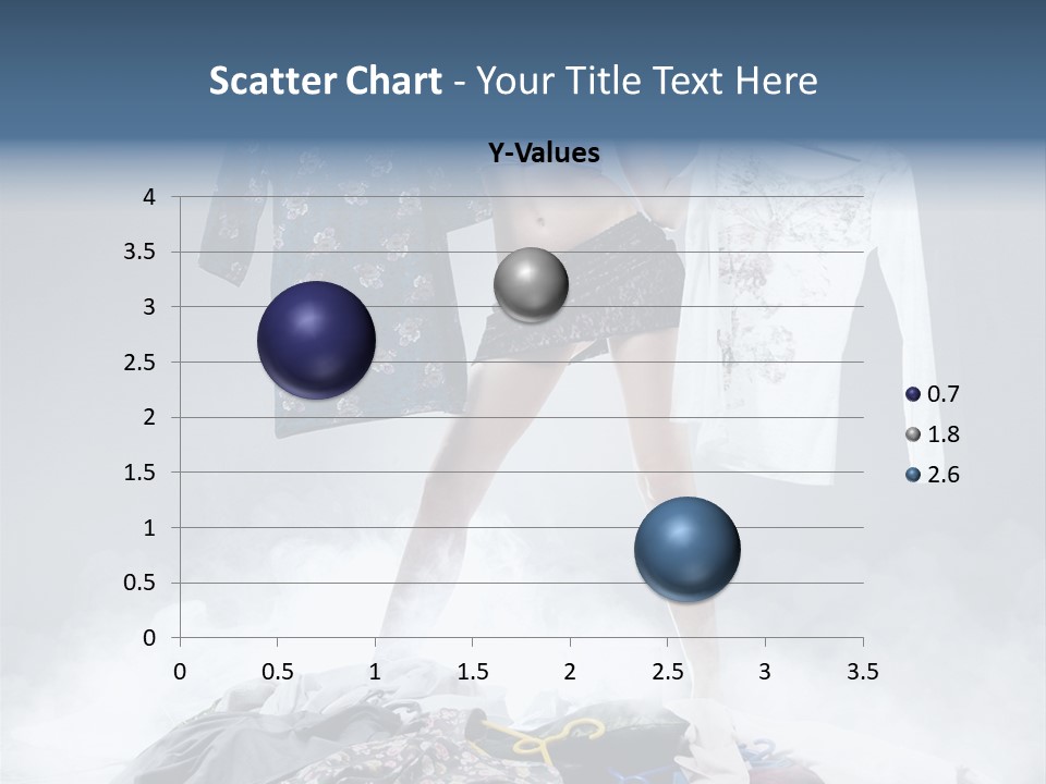 Lovely Smile Brunette PowerPoint Template
