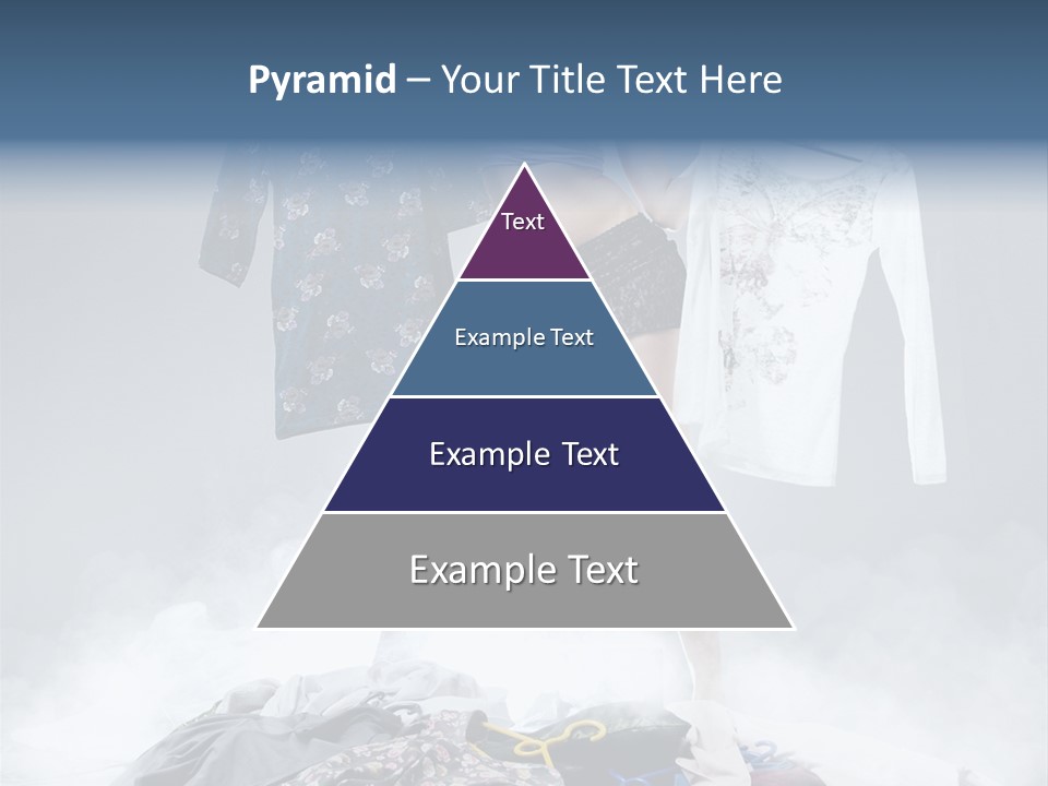 Lovely Smile Brunette PowerPoint Template